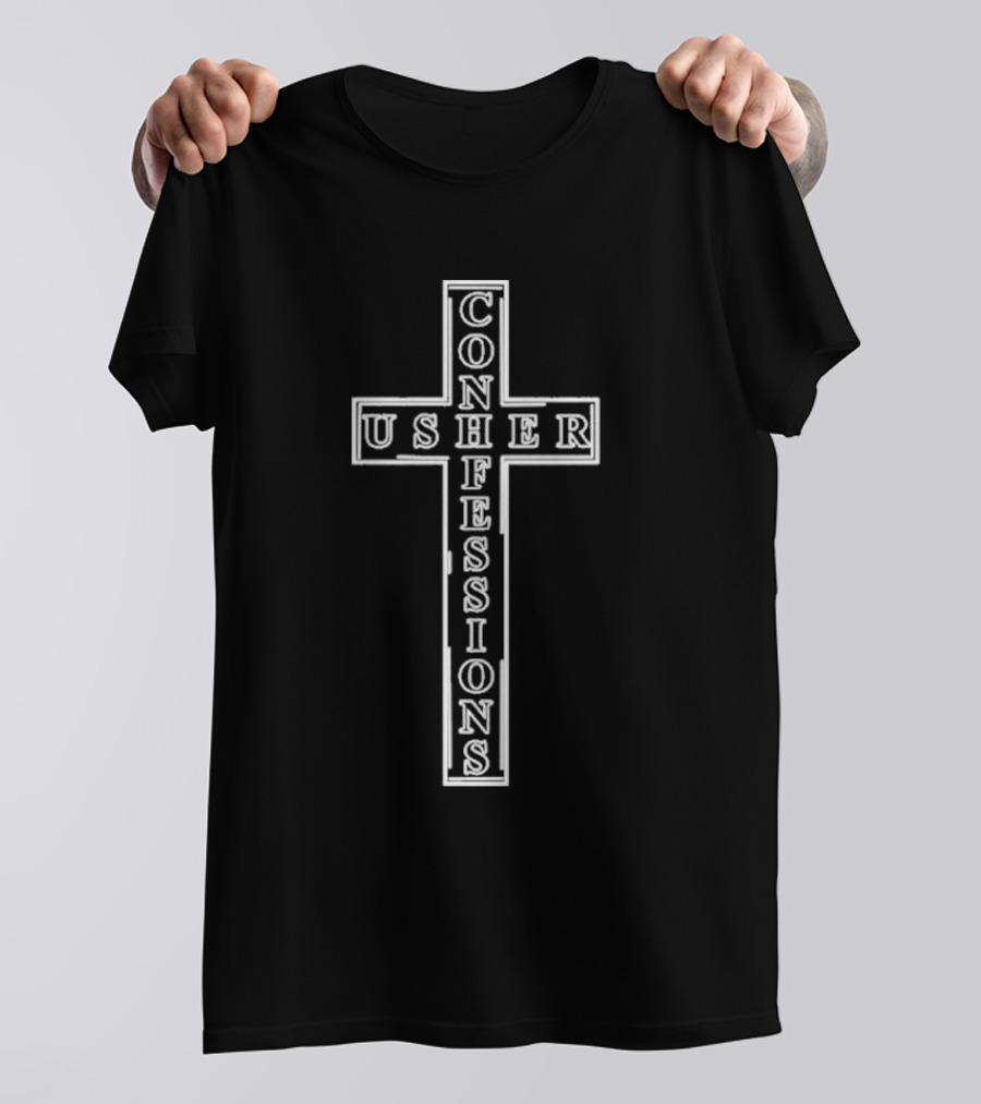 Usher Raymond IV Confessions Cross T-Shirt