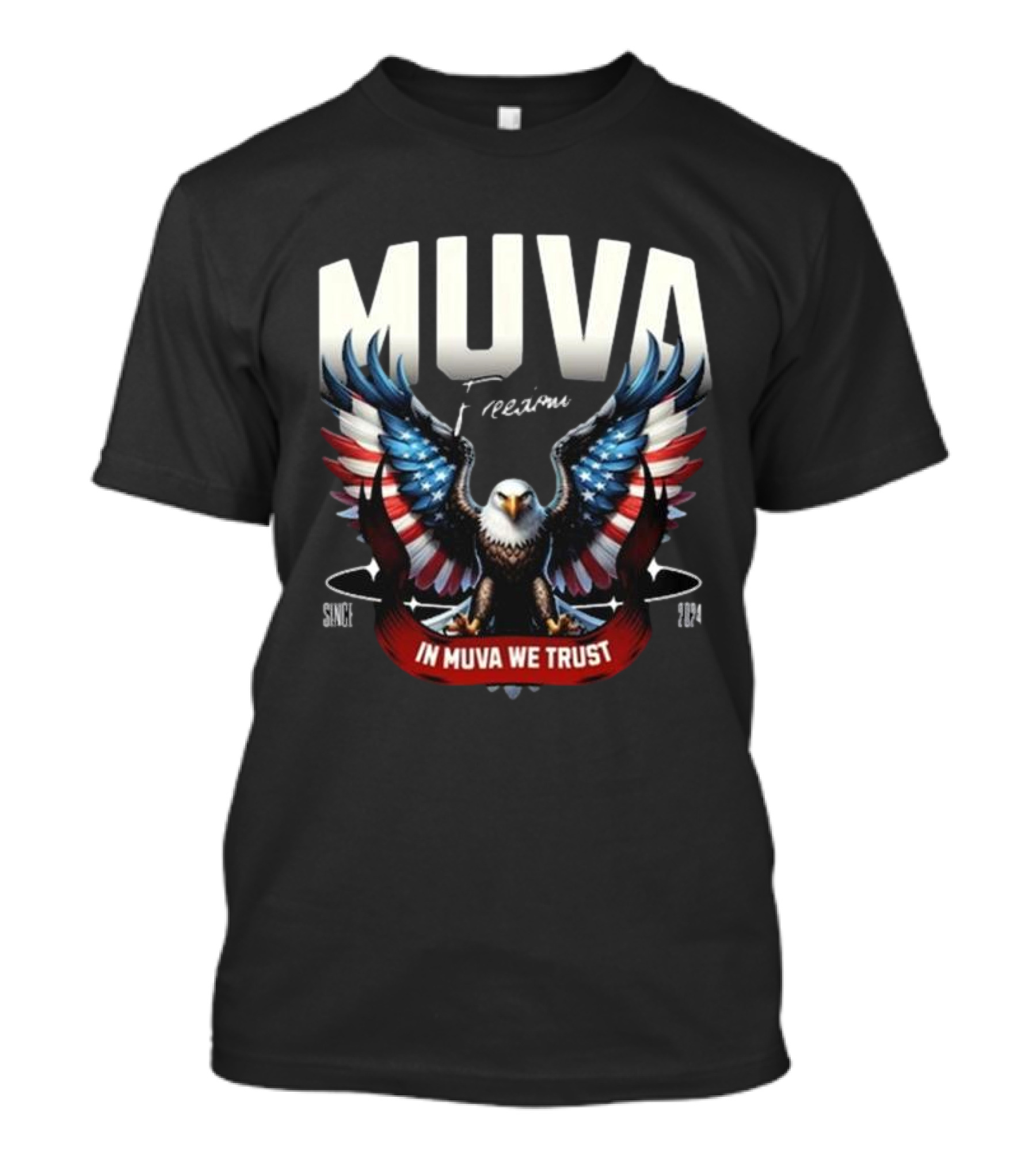 Amber Rose Muva Freedom In Muva We Trust Since 2024 Eagle T-Shirt