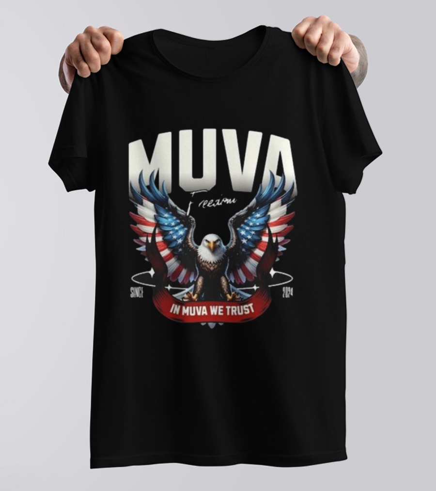 Amber Rose Muva Freedom In Muva We Trust Since 2024 Eagle T-Shirt
