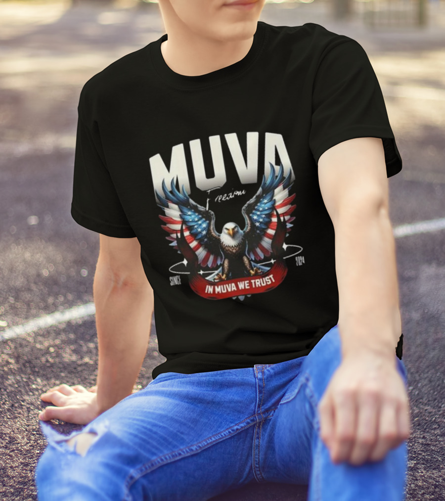 Amber Rose Muva Freedom In Muva We Trust Since 2024 Eagle T-Shirt
