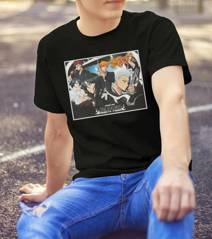 Bleach Shonen Jump Anime Soul Society Members T-Shirt