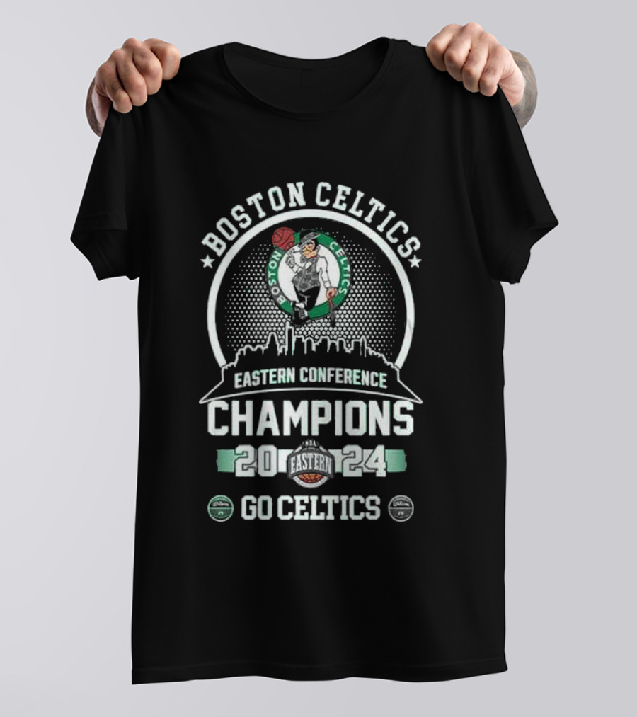 Boston Celtics Eastern Conference Champions 2024 Go Celtics NBA Champions T-Shirt