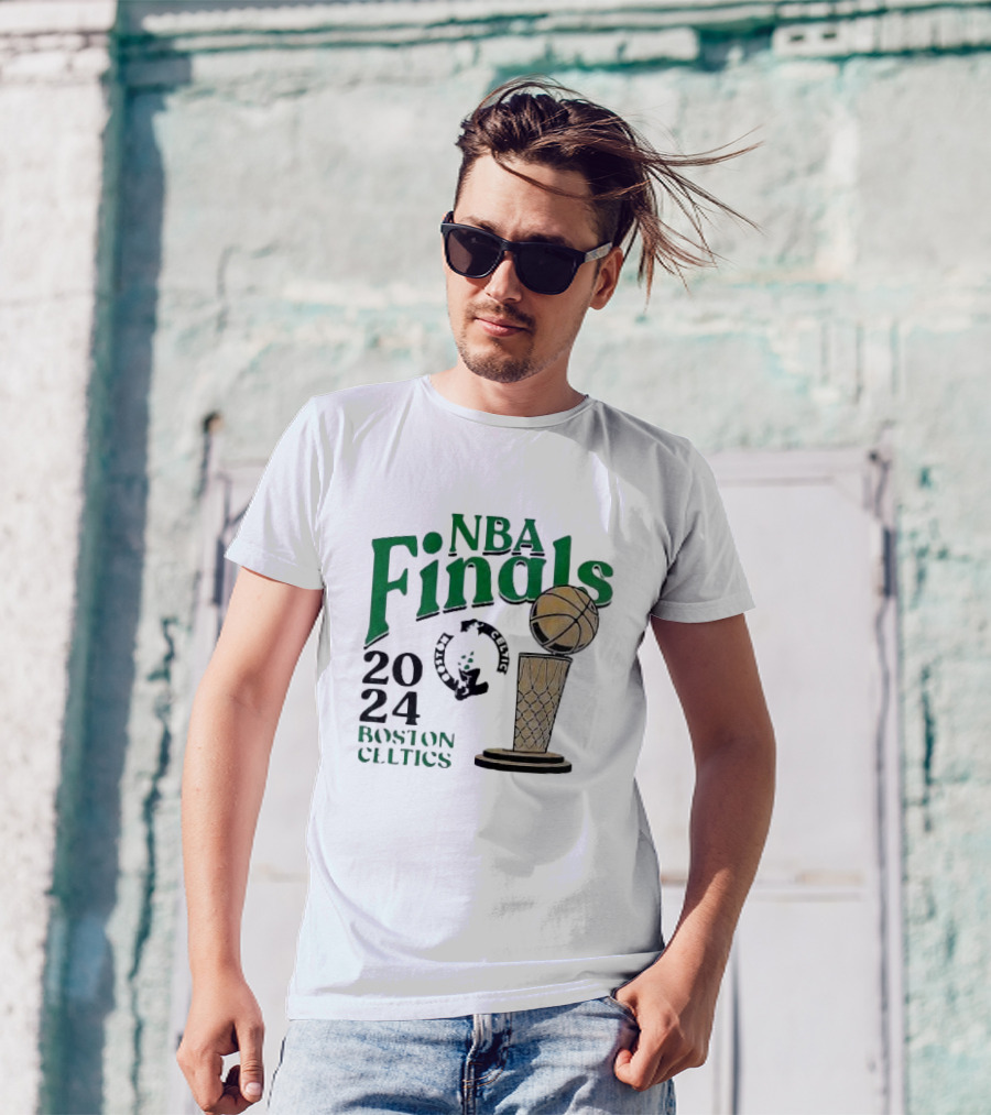 NBA Finals 2024 Boston Celtics Championship Cup Basketball T-Shirt
