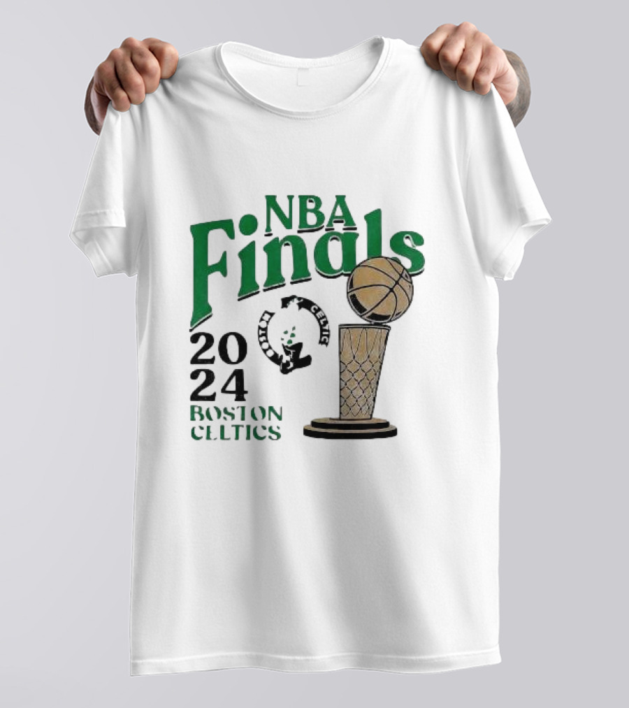 NBA Finals 2024 Boston Celtics Championship Cup Basketball T-Shirt