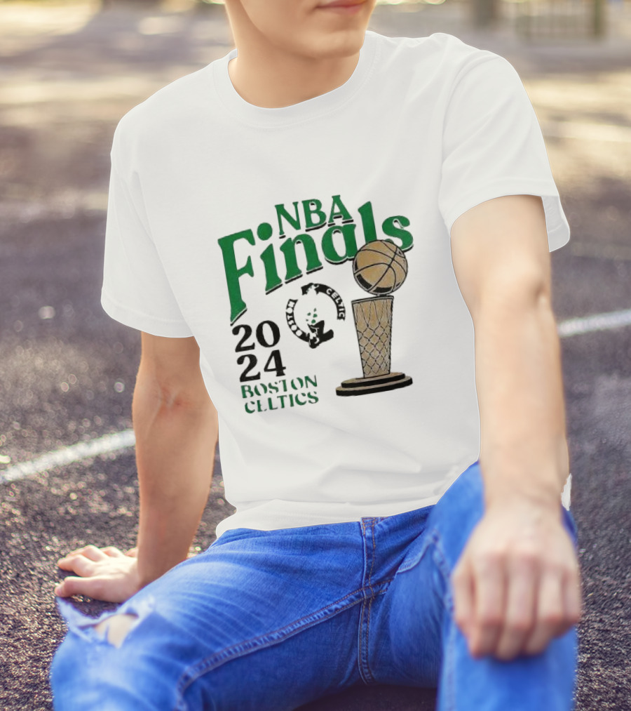 NBA Finals 2024 Boston Celtics Championship Cup Basketball T-Shirt