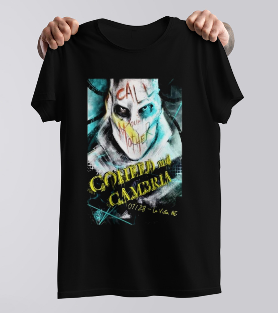 Coheed And Cambria Call Your Mother Jul 28 2024 The Astro Amphitheater La Vista NE T-Shirt