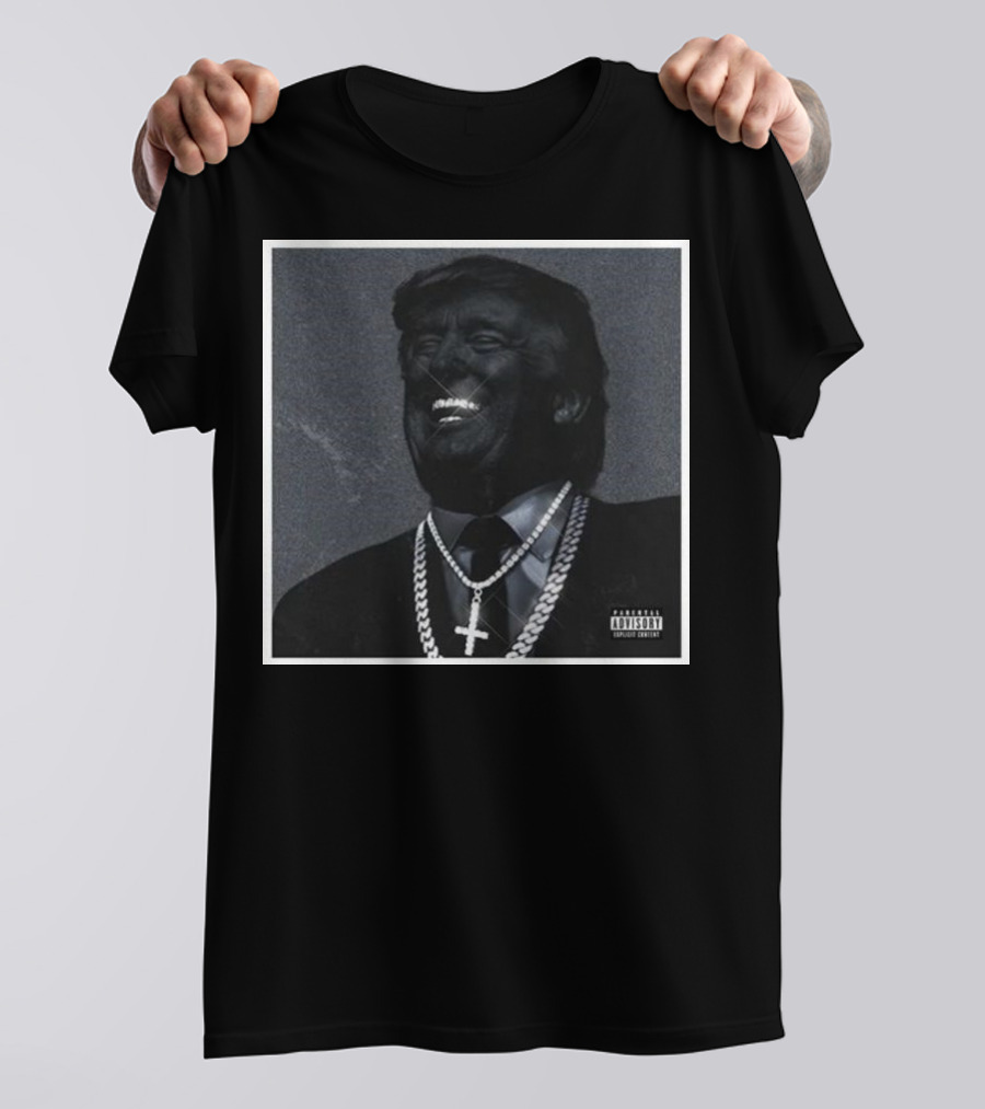 Donald Trump A Great Chaos Explicit Content Chains Cross T-Shirt