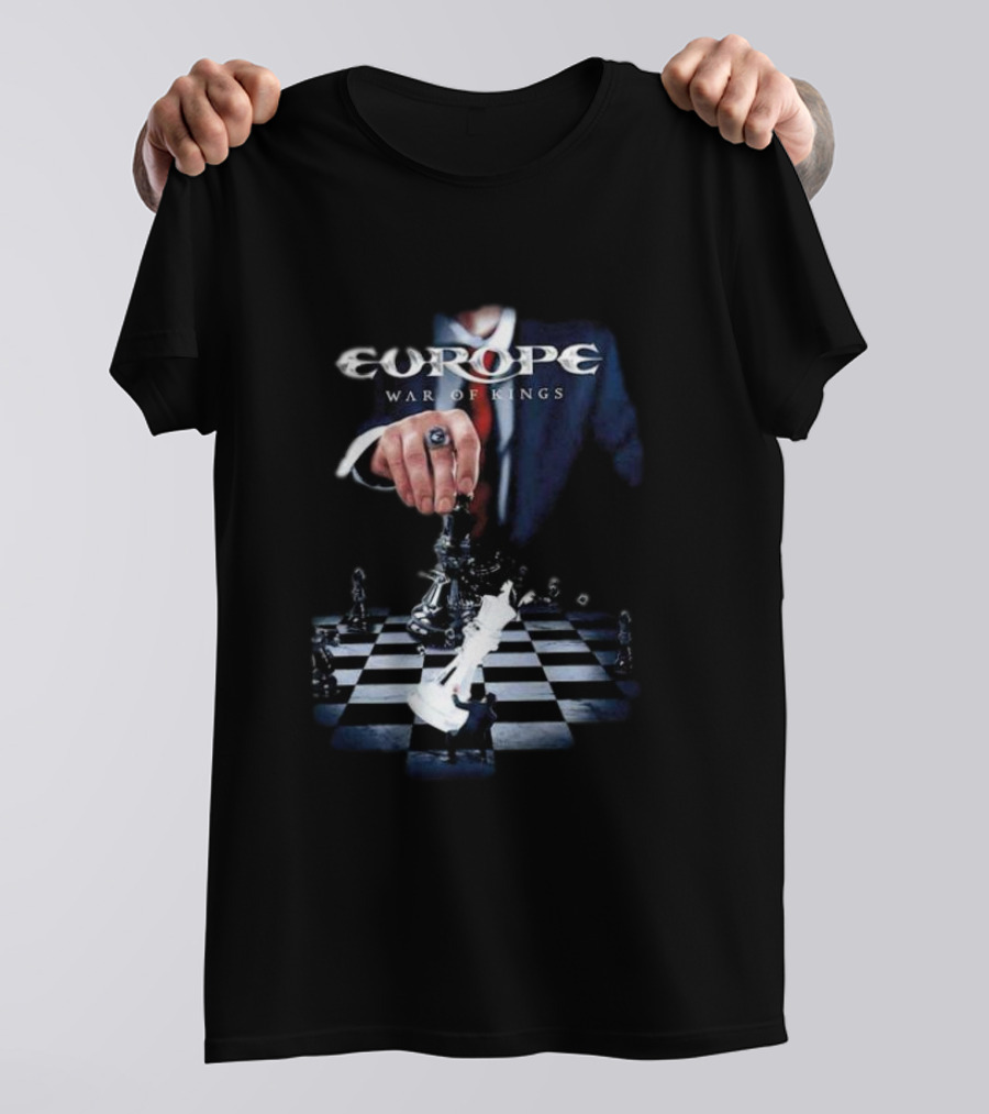 Europe War Of Kings Chess Battle T-Shirt