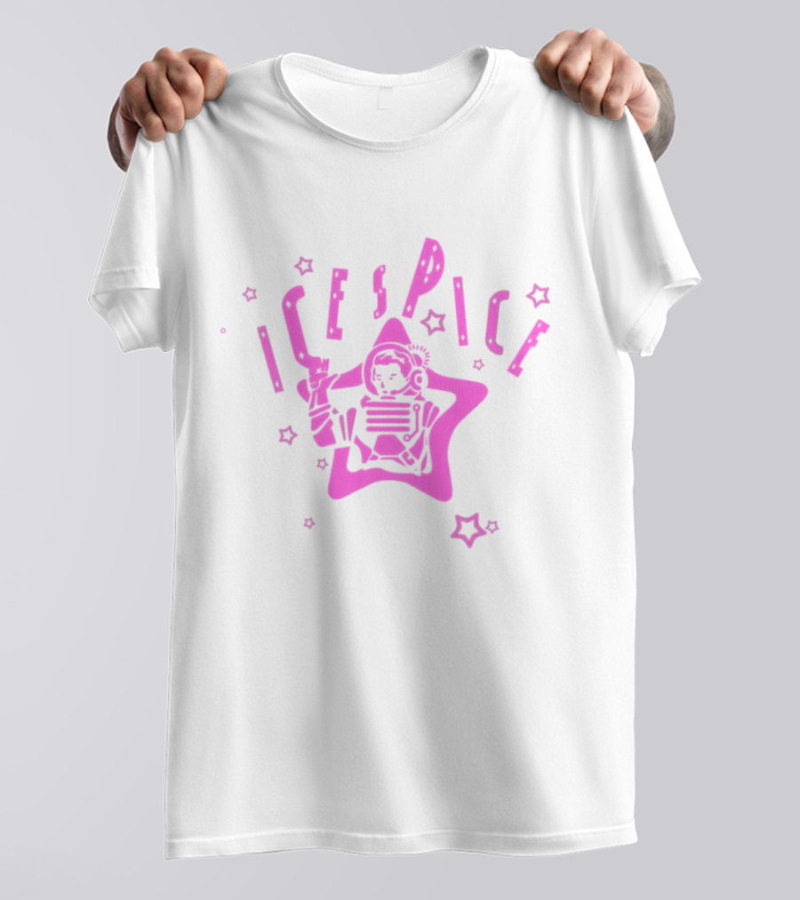 Ice Spice Astronaut With Stars Billionaire Boys Club T-Shirt