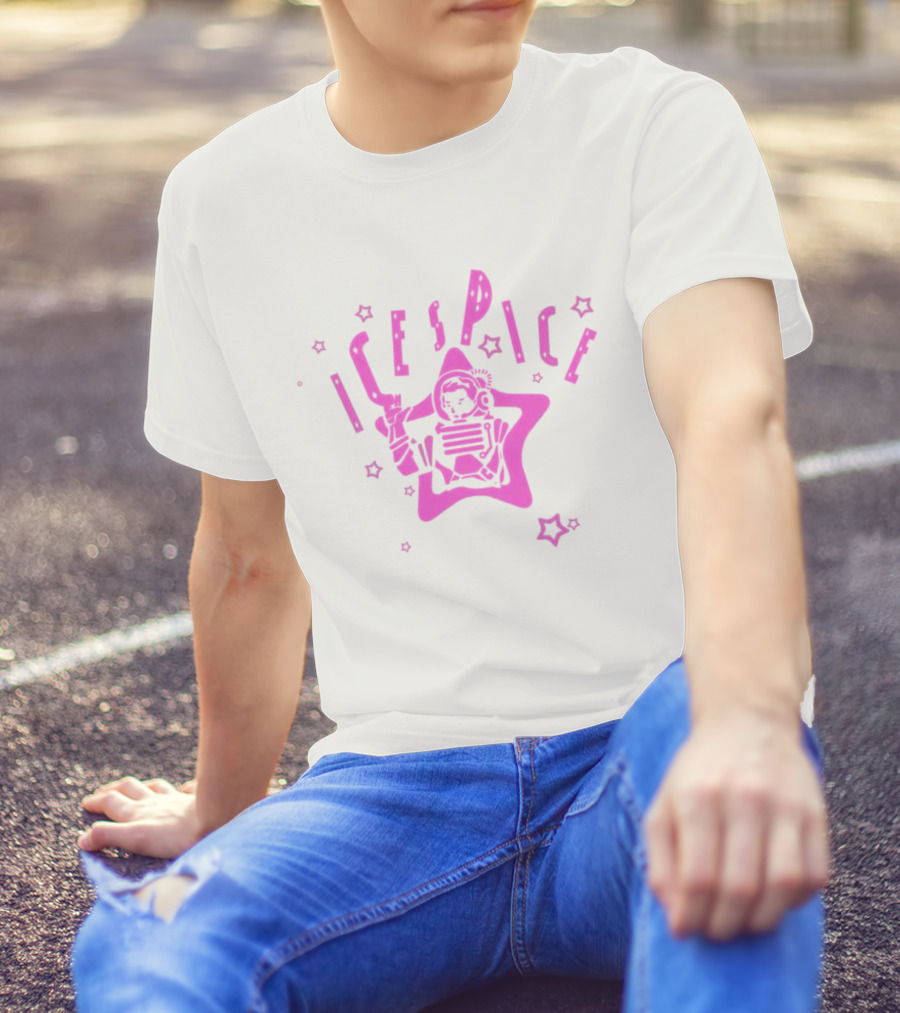 Ice Spice Astronaut With Stars Billionaire Boys Club T-Shirt