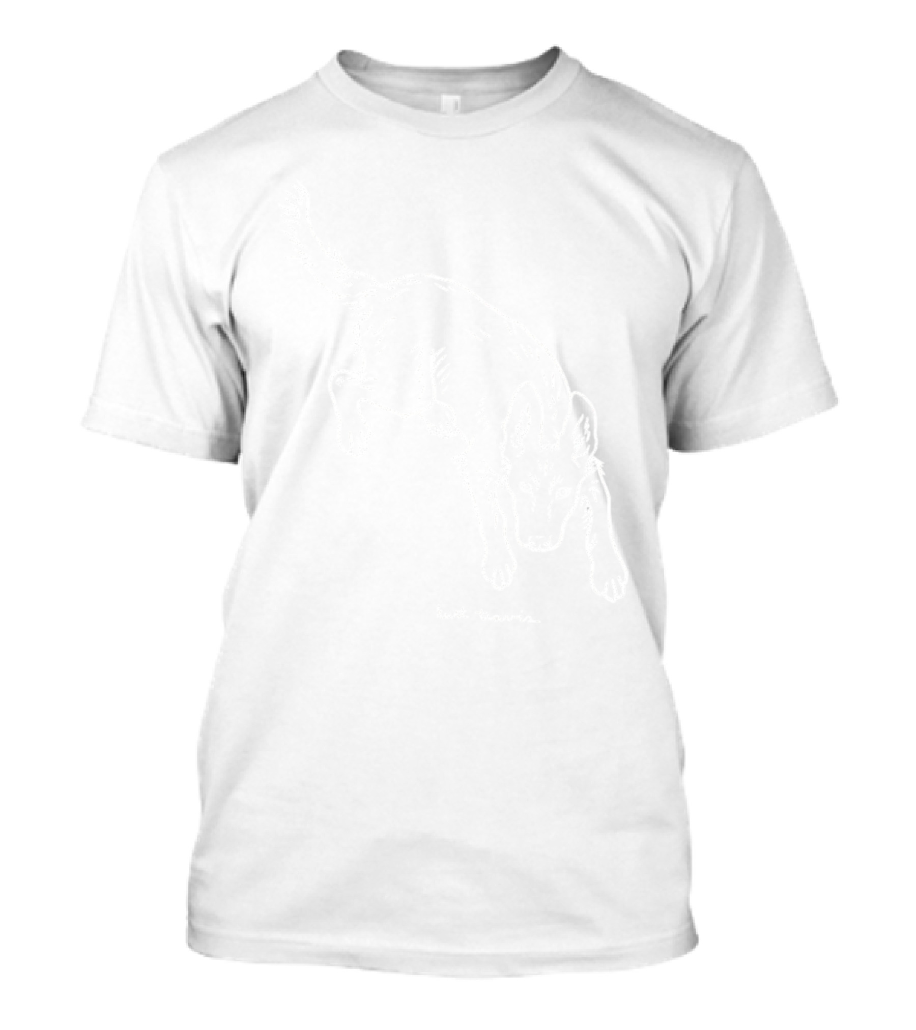 Kurt Travis Dog Sketch T-Shirt