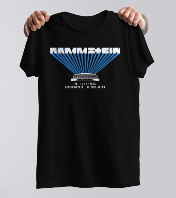Rammstein 26 27.07.2024 Gelsenkirchen Veltins-Arena T-Shirt