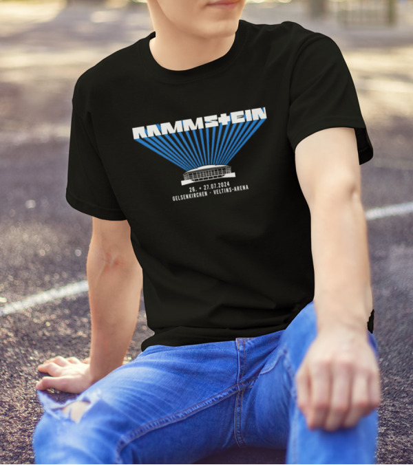 Rammstein 26 27.07.2024 Gelsenkirchen Veltins-Arena T-Shirt