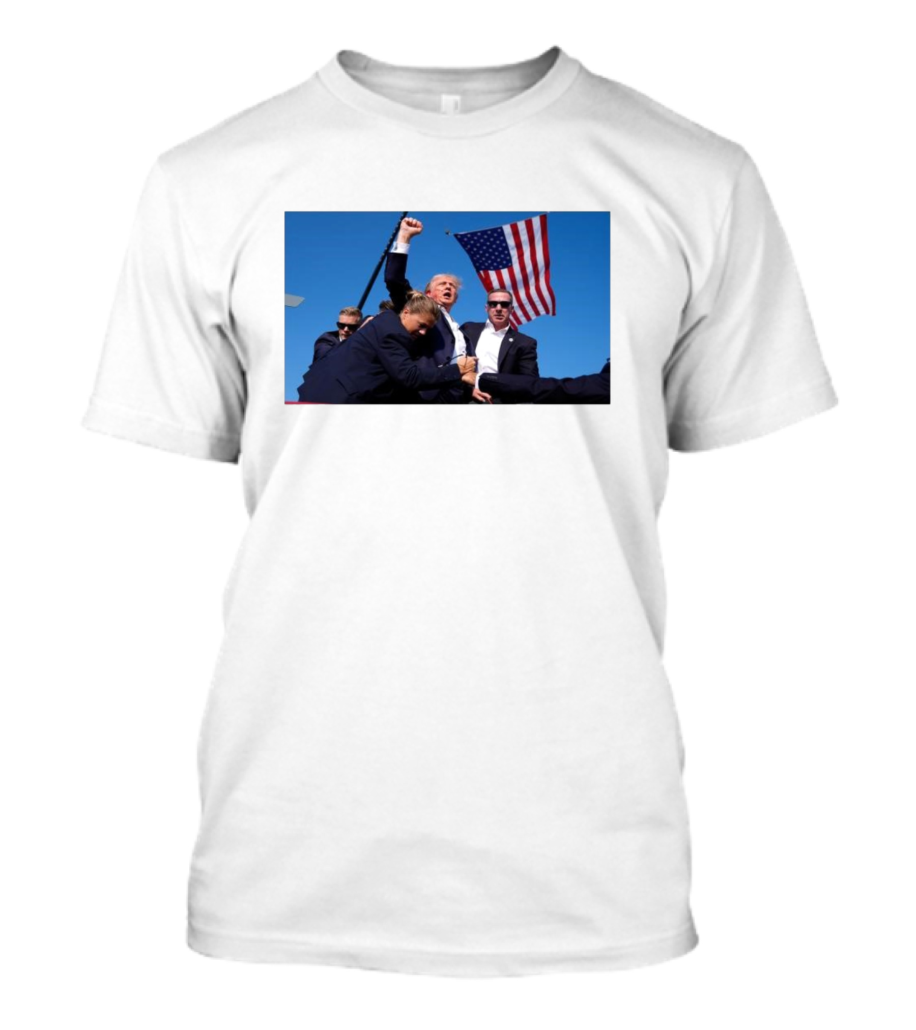 Trump 2024 Arrested Shot Still Fighting Make America Great Again Fight T-Shirt