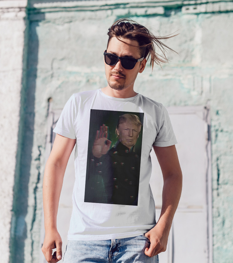 Trump Neo Matrix 2024 Shooting Assassination Attempt Fight T-Shirt