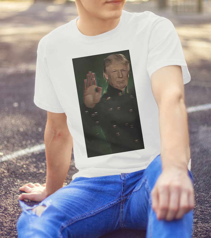 Trump Neo Matrix 2024 Shooting Assassination Attempt Fight T-Shirt