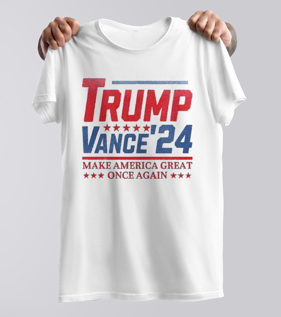 Trump Vance 2024 Make America Great Once Again T-Shirt