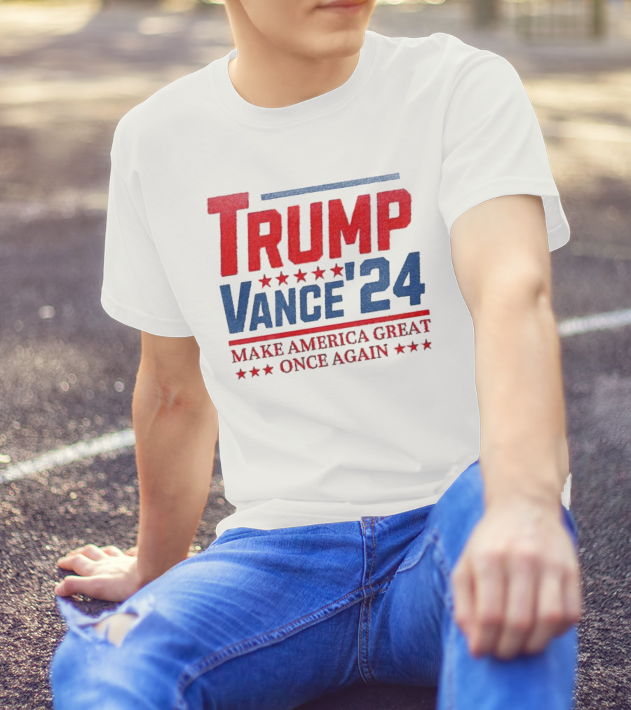 Trump Vance 2024 Make America Great Once Again T-Shirt
