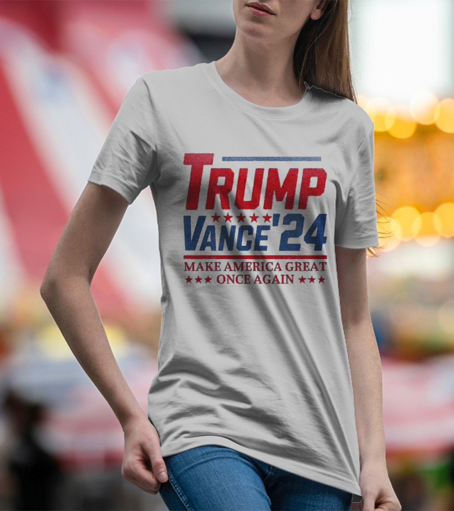 Trump Vance 2024 Make America Great Once Again T-Shirt