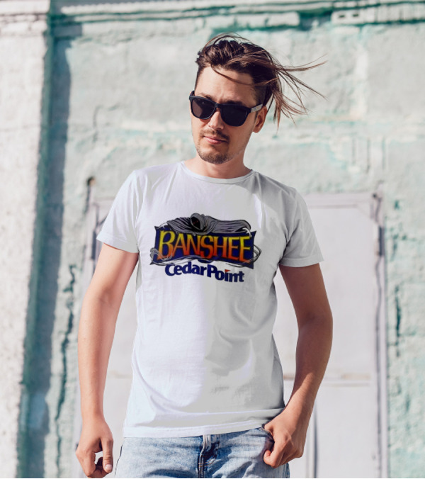 Banshee 1996 CedarPoint Vintage T-Shirt