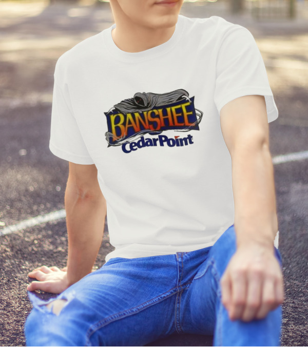 Banshee 1996 CedarPoint Vintage T-Shirt