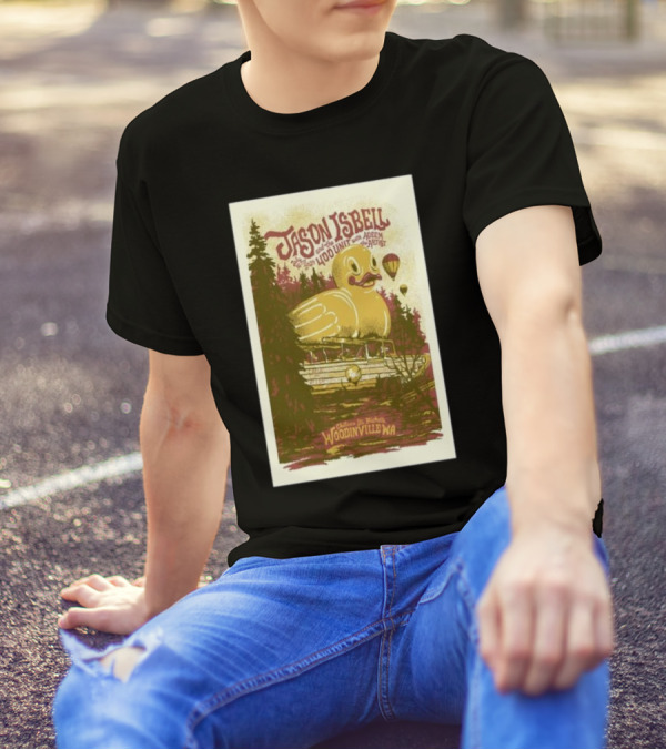 Jason Isbell And The 400 Unit Woodinville July 16-17 2024 Chateau Ste Michelle Featuring Duck T-Shirt