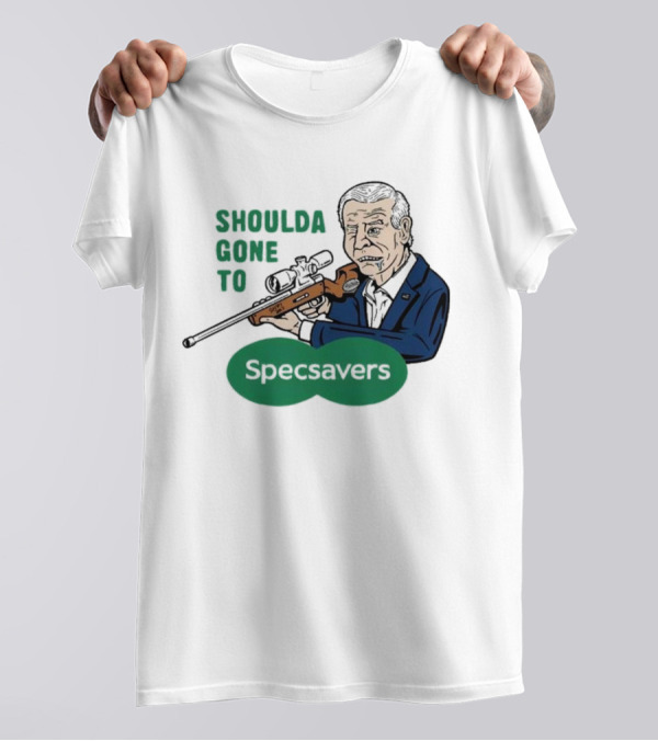 Shoulda Gone To Specsavers Joe Snipen Sniper T-Shirt