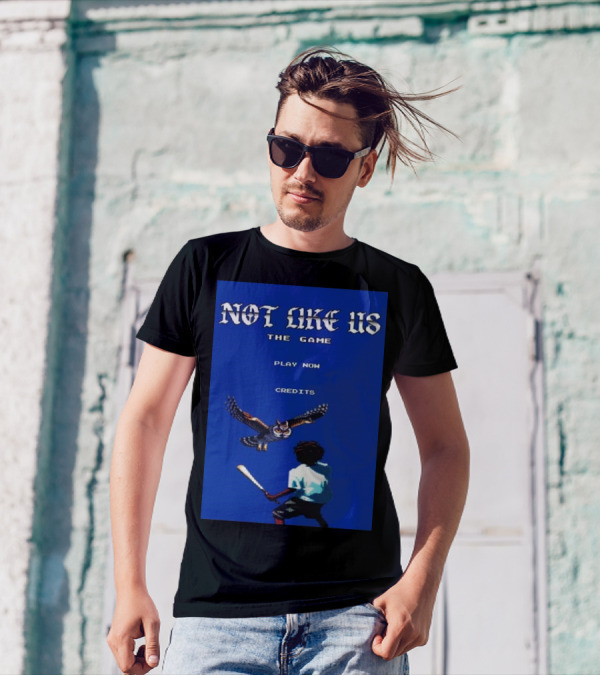 Not Like Us The Game Play Now Credits Kendrick Lamar Vs The Owl T-Shirt