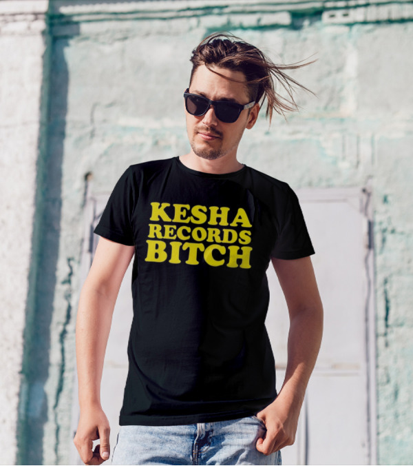 Kesha Records Bitch T-Shirt
