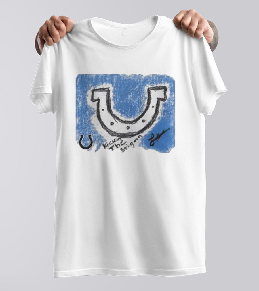 Laiatu Latu Enigma Indianapolis Colts Rookie Paint Tri-Blend T-Shirt
