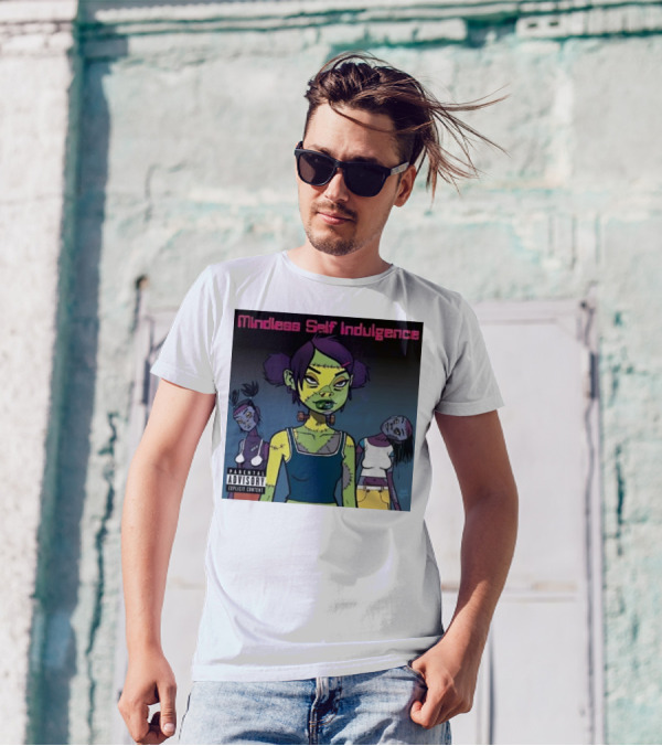 Mindless Self Indulgence Explicit Content Animated Zombie Characters T-Shirt