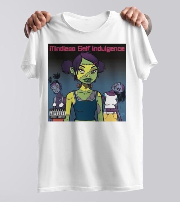 Mindless Self Indulgence Explicit Content Animated Zombie Characters T-Shirt