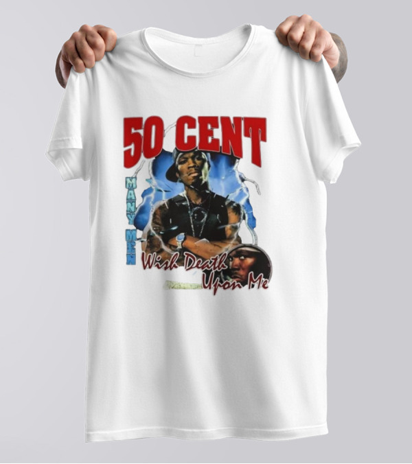 50 Cent Many Men Wish Death Upon Me Money By Monday T-Shirt