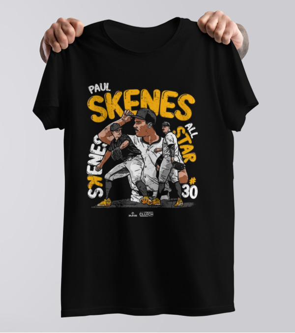 Paul Skenes All-Star #30 Clutch Players Baseball T-Shirt