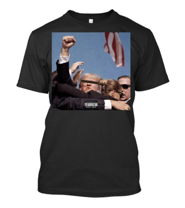 Savage Tacticians Parental Advisory Explicit Content Album Cover T-Shirt