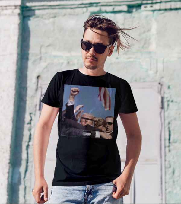 Savage Tacticians Parental Advisory Explicit Content Album Cover T-Shirt