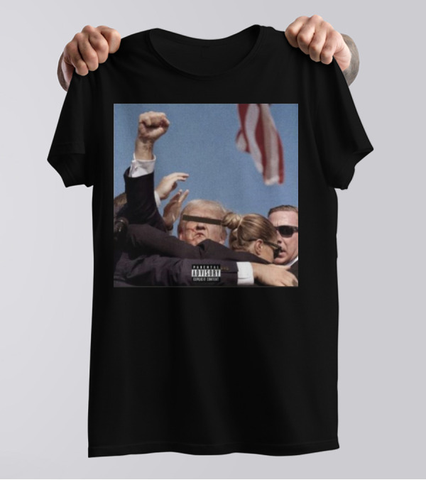 Savage Tacticians Parental Advisory Explicit Content Album Cover T-Shirt