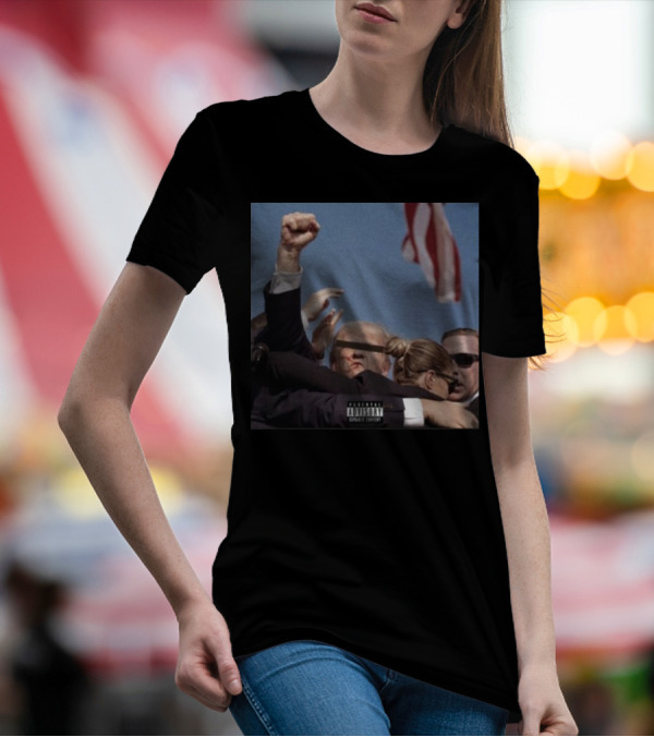 Savage Tacticians Parental Advisory Explicit Content Album Cover T-Shirt