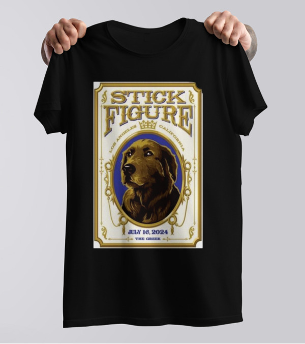 Stick Figure Los Angeles California July 16 2024 The Greek T-Shirt