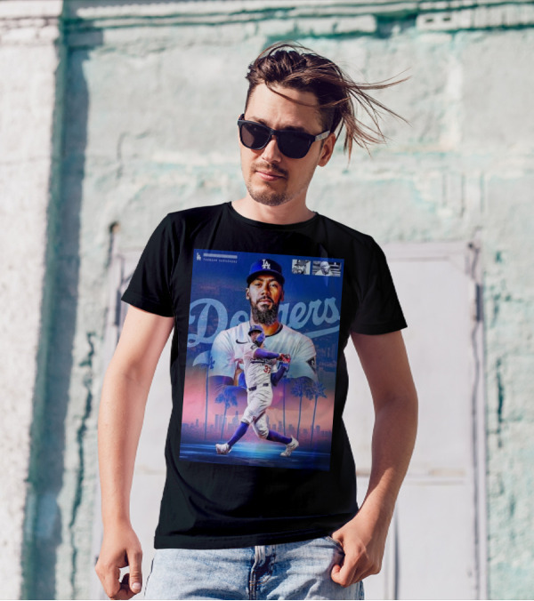 Teoscar Hernandez Los Angeles Dodgers Home Run Derby 2024 Winner Baseball Legend T-Shirt