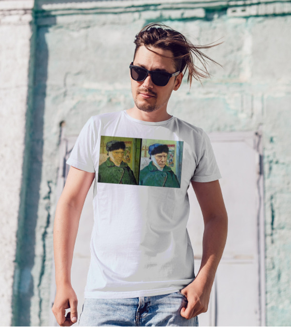 Trump Van Gogh Ear Bandaged Coat T-Shirt