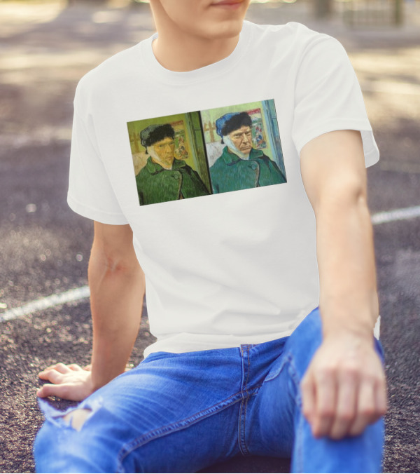 Trump Van Gogh Ear Bandaged Coat T-Shirt