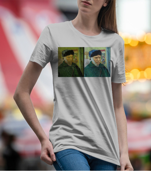Trump Van Gogh Ear Bandaged Coat T-Shirt