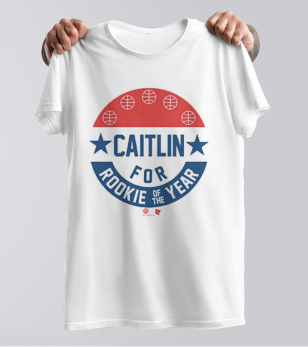 Caitlin For Rookie Of The Year Basketball Stars T-Shirt
