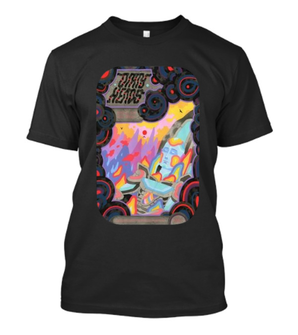Dirty Heads Psychedelic Art July 26 2024 Raleigh T-Shirt