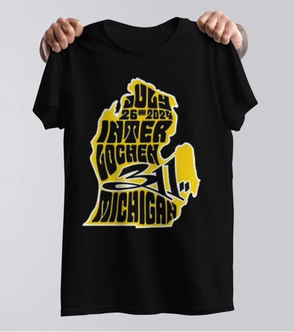 July 26th 2024 311 Interlochen Michigan T-Shirt