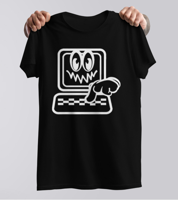 Pc Music Iconic Retro Computer Character T-Shirt