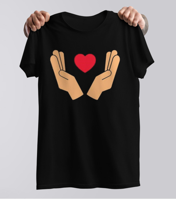 Pop Base Global Forgiveness Day Heart And Hands T-Shirt