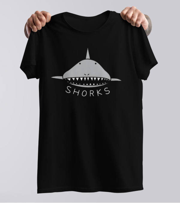Bring Hockey Back The Shorks Shark Face T-Shirt