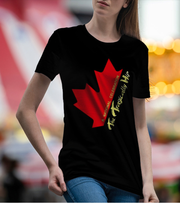 Canada The Tragically Hip A National Celebration Maple Leaf T-Shirt